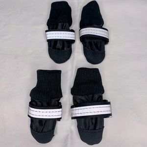 Reflective dog boots